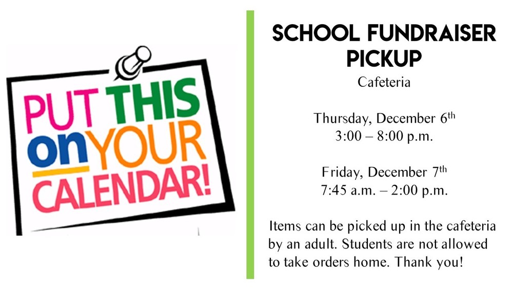 School Fundraiser Pickup
