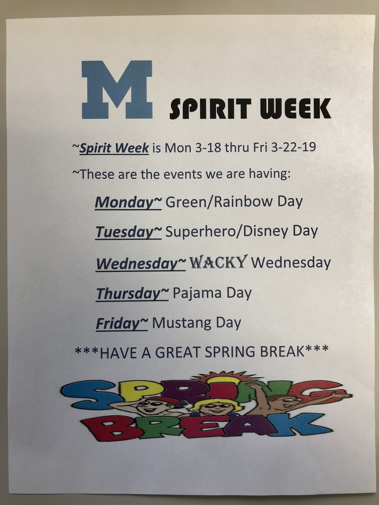 spring-break-spirit-week-meridian-early-childhood-center