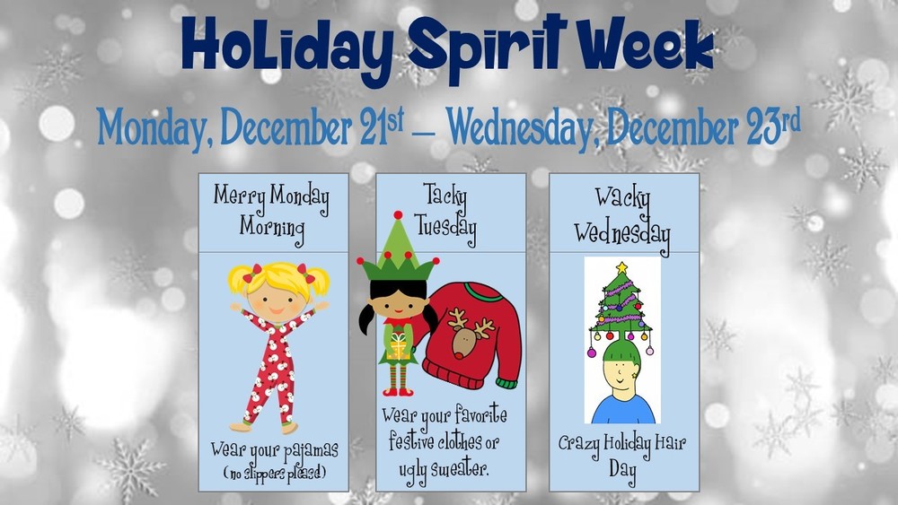 Holiday Spirit Week