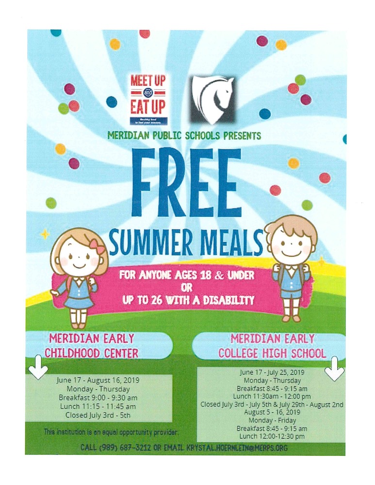 Free Summer Meals