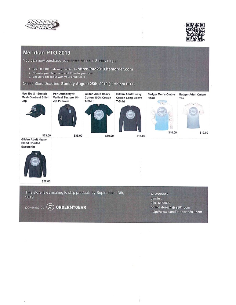 PTO Online Store