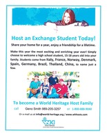 Foreign Exchange Families Needed