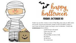 Halloween Costume Guidelines