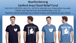 Sanford Strong Shirts: Support Local Relief Efforts
