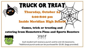 Truck or Treat Thursday, October 24