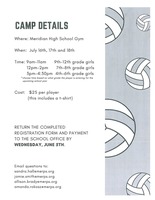 Volleyball Summer Camp