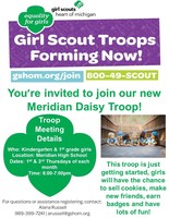 Join the Meridian Daisy Troop