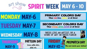 Art Show Spirit Week