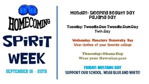 Homecoming Spirit Week