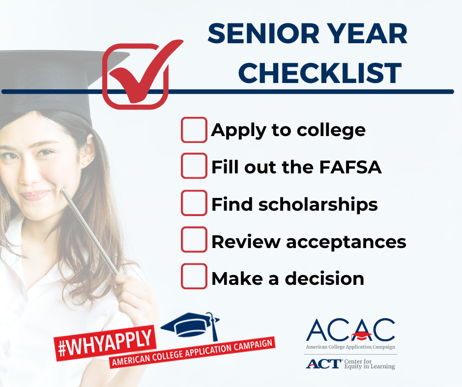 Senior Year Checklist
